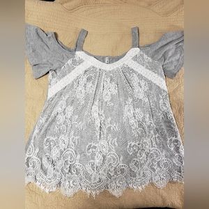 Rosegal 2XL Cold Shoulder Top